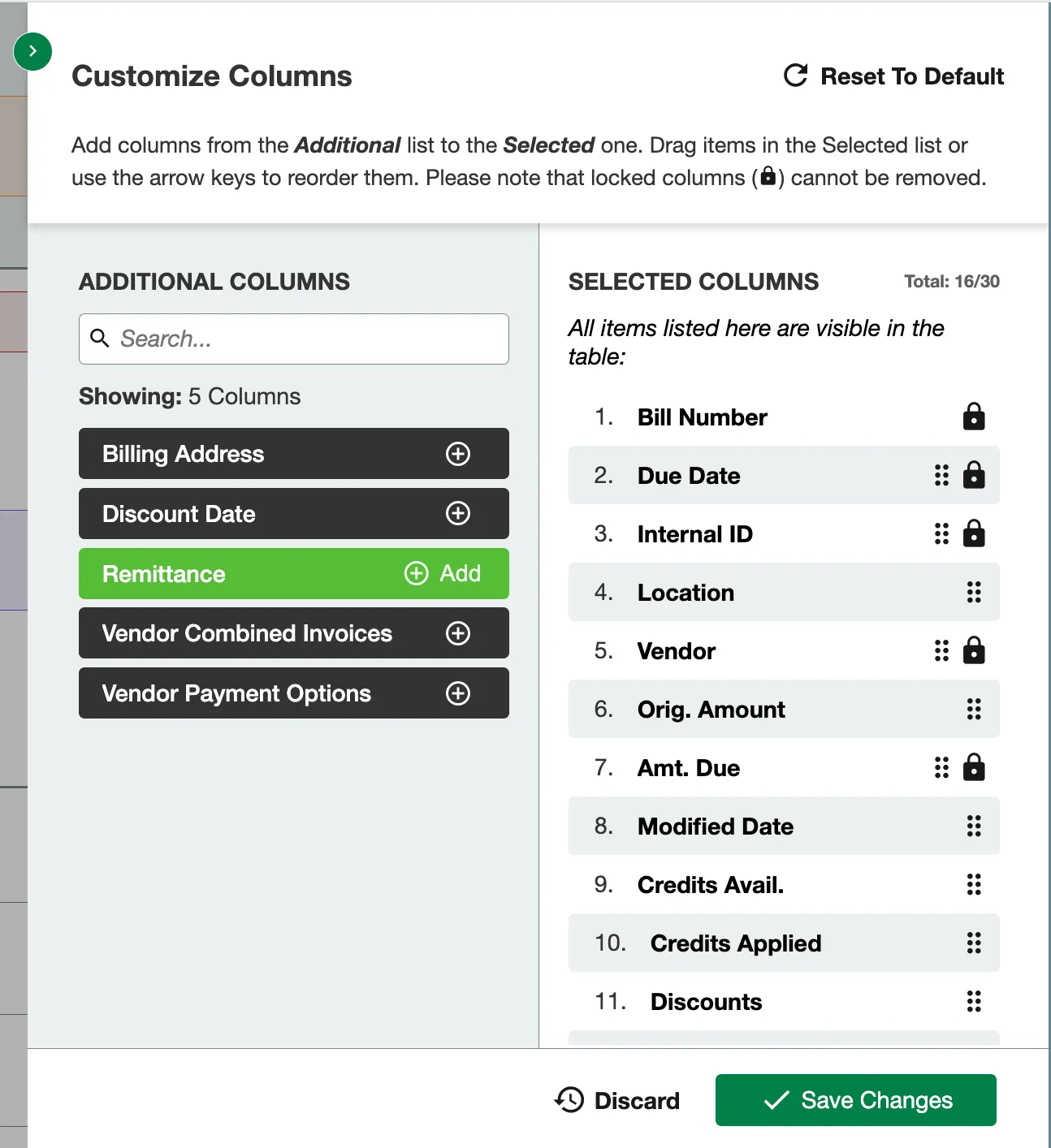 Add Columns