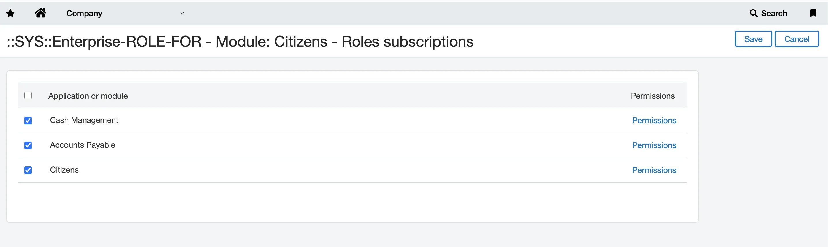 Enable Permissions