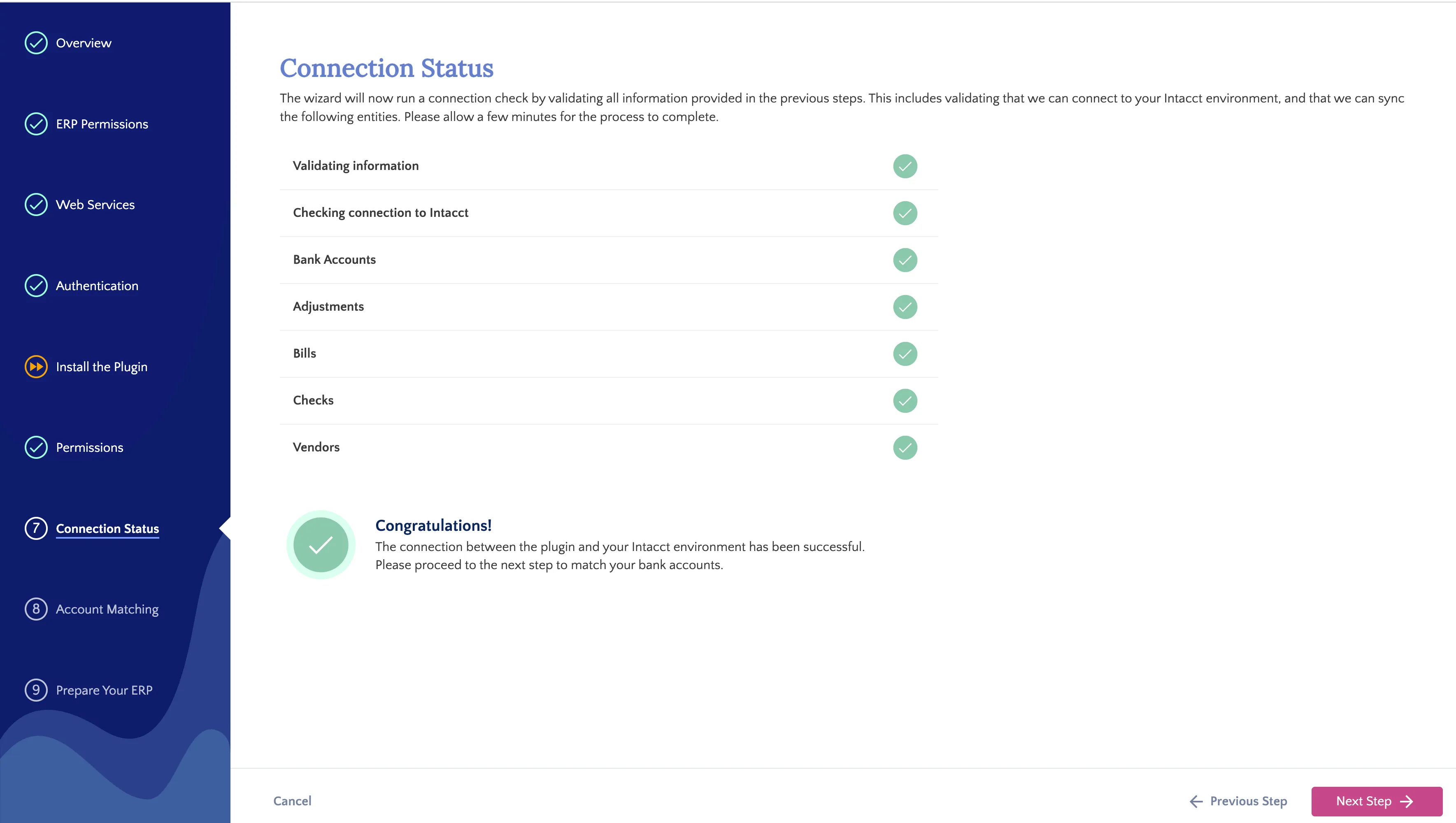 Connection Status