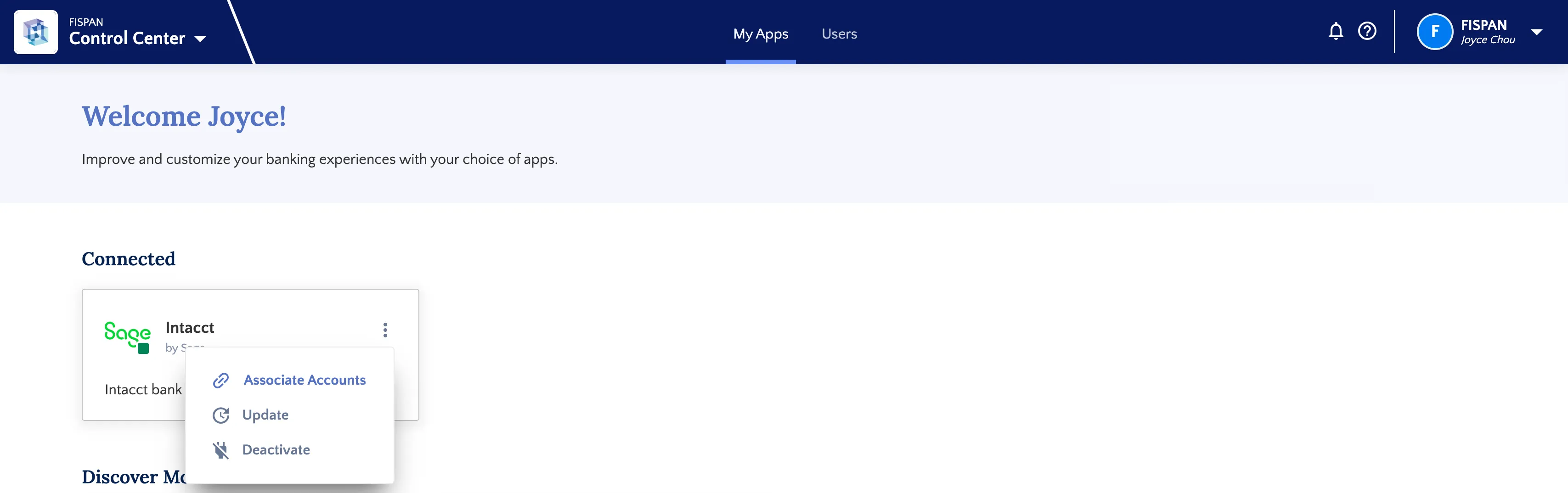 Select Associate Accounts