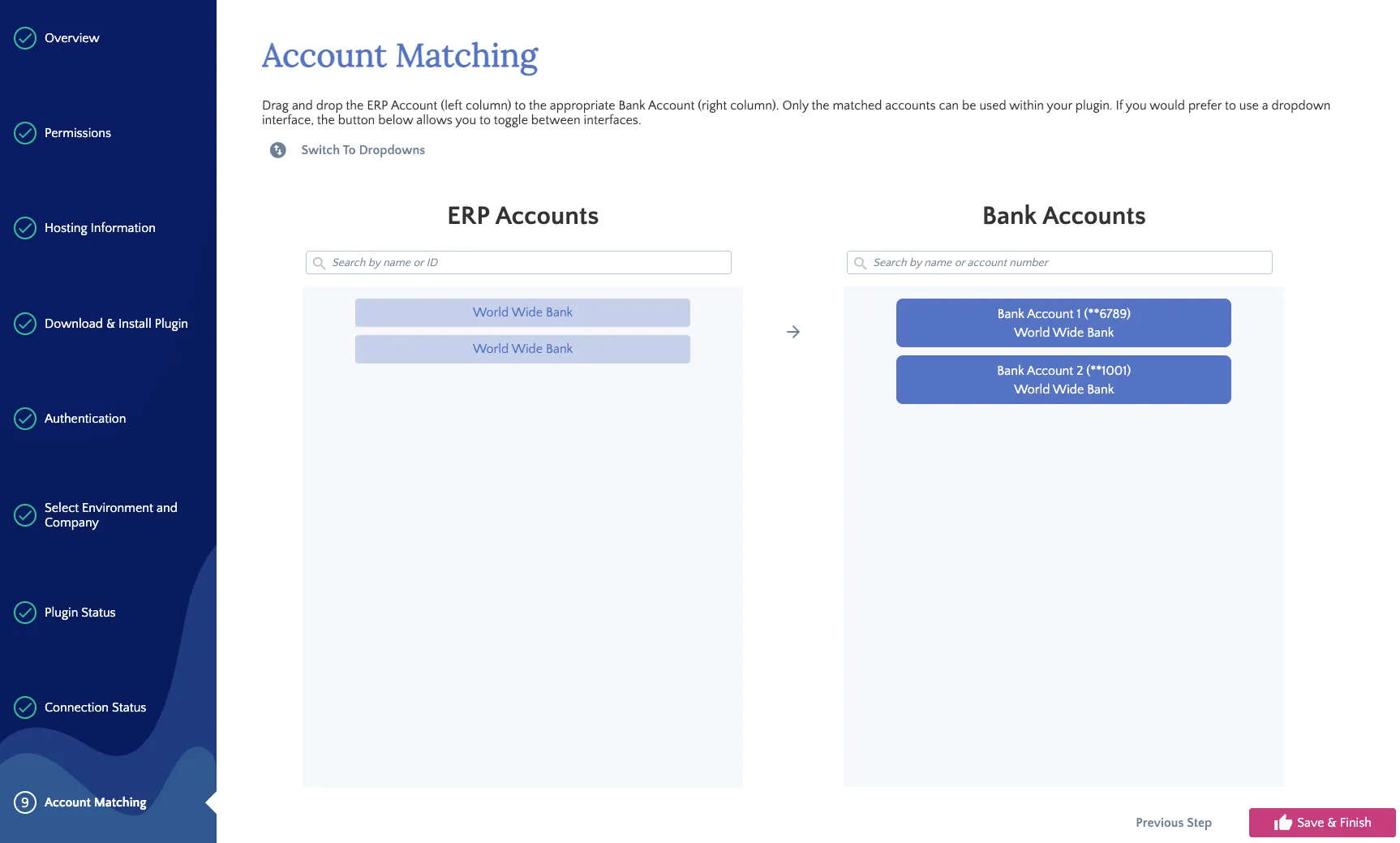 Match Your Accounts