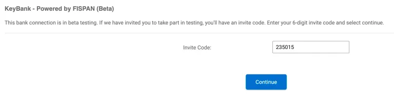 Enter Invite Code