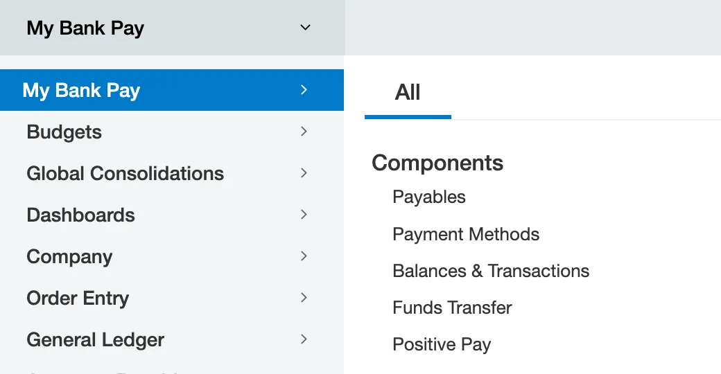 Go to Payment Methods