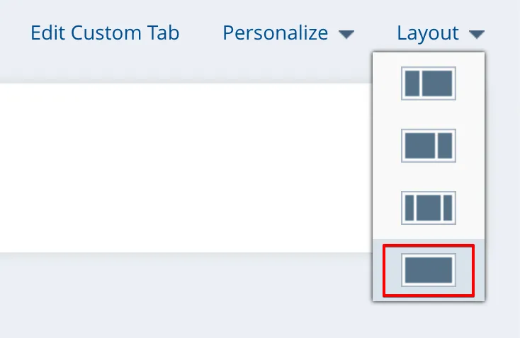 Select Layout