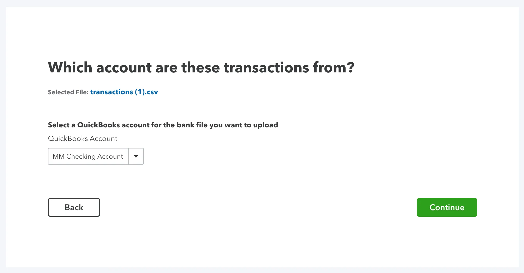Select Account