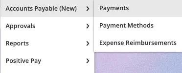 Go to Payments