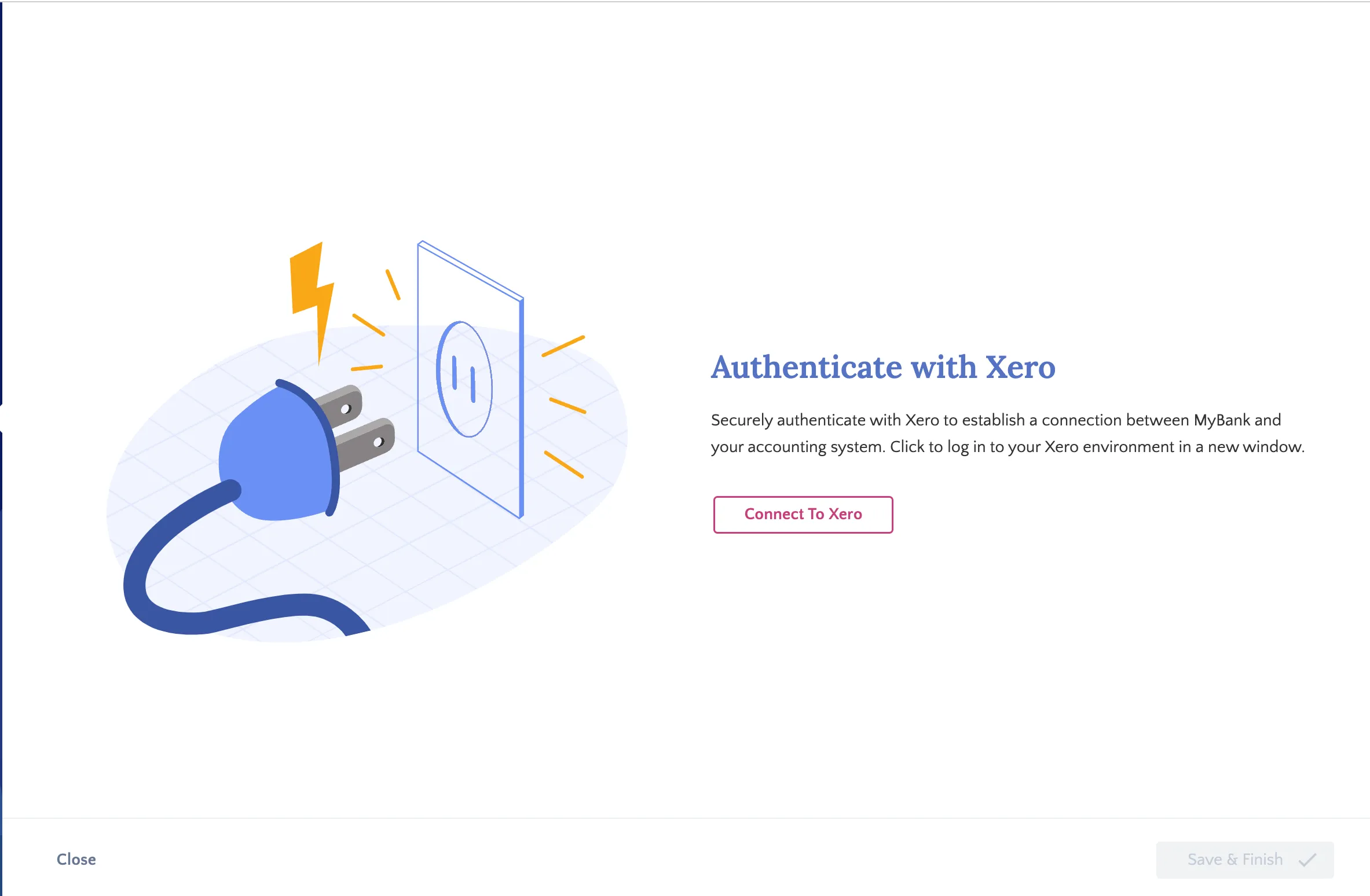 Connect to Xero