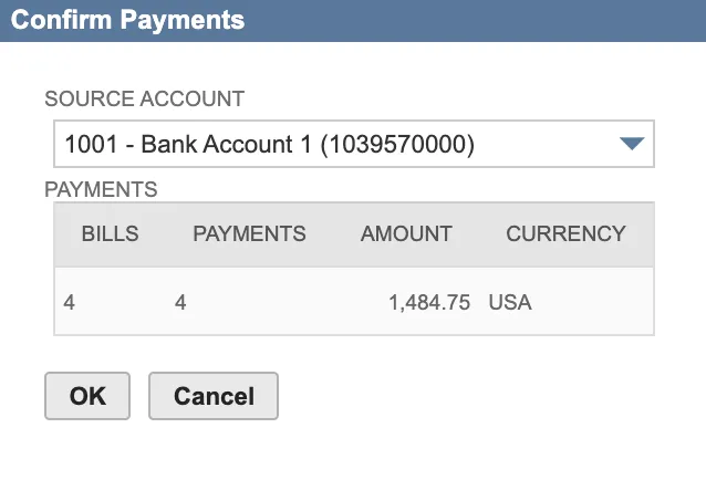 Confirm Payment