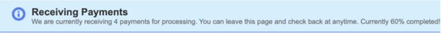 Receiving Payments