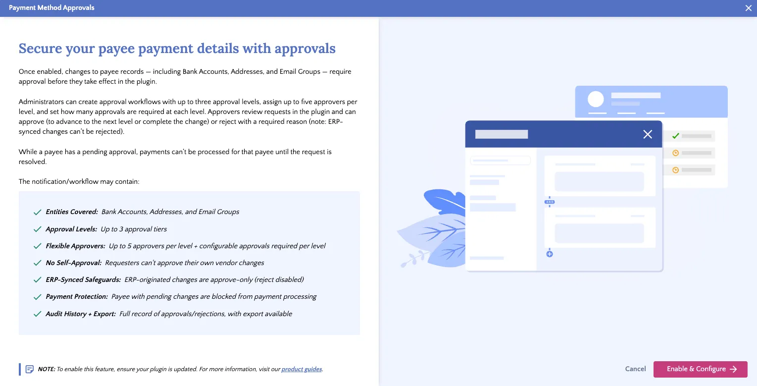 Click Enable & Configure