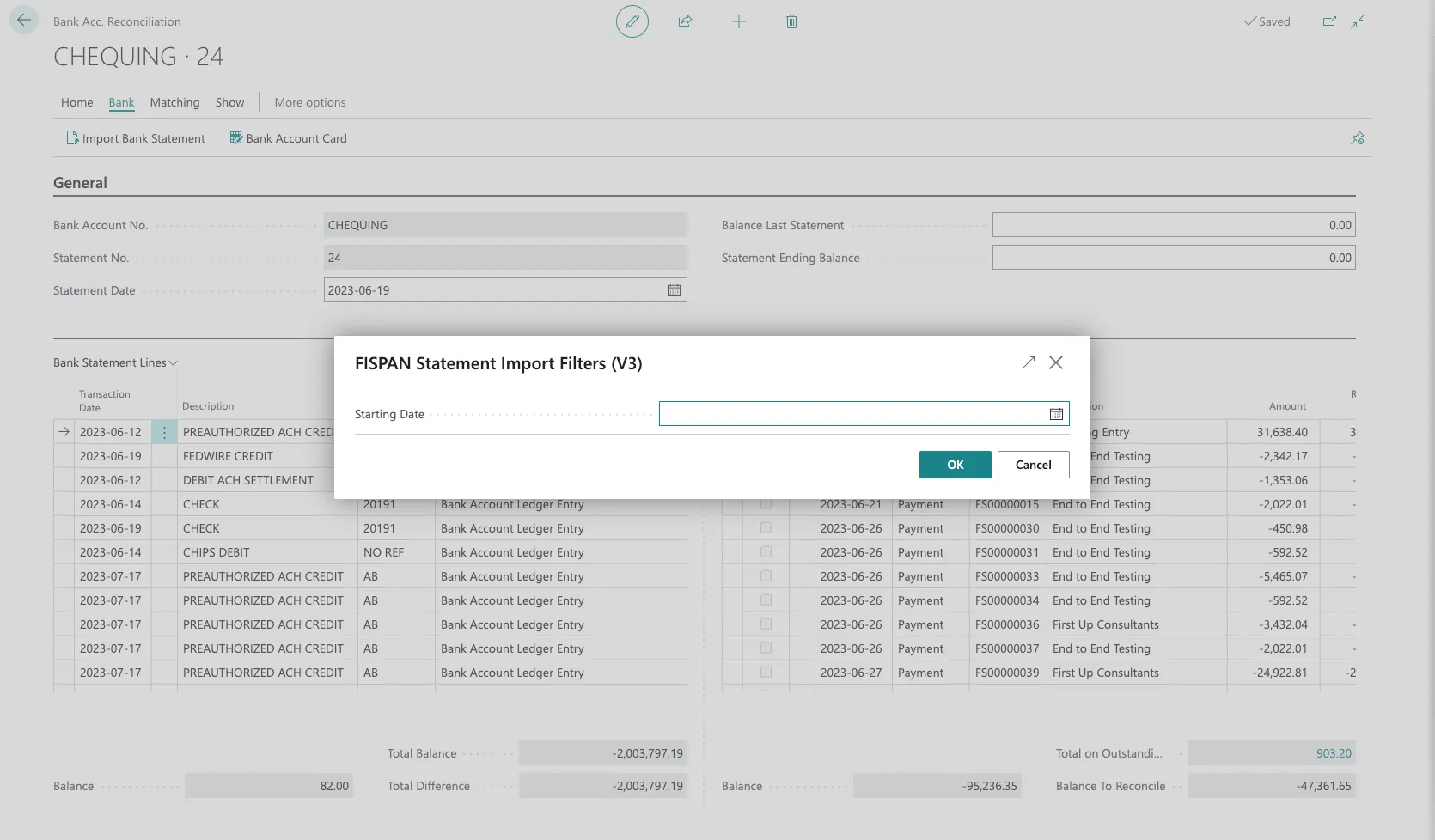 Select a Start Date