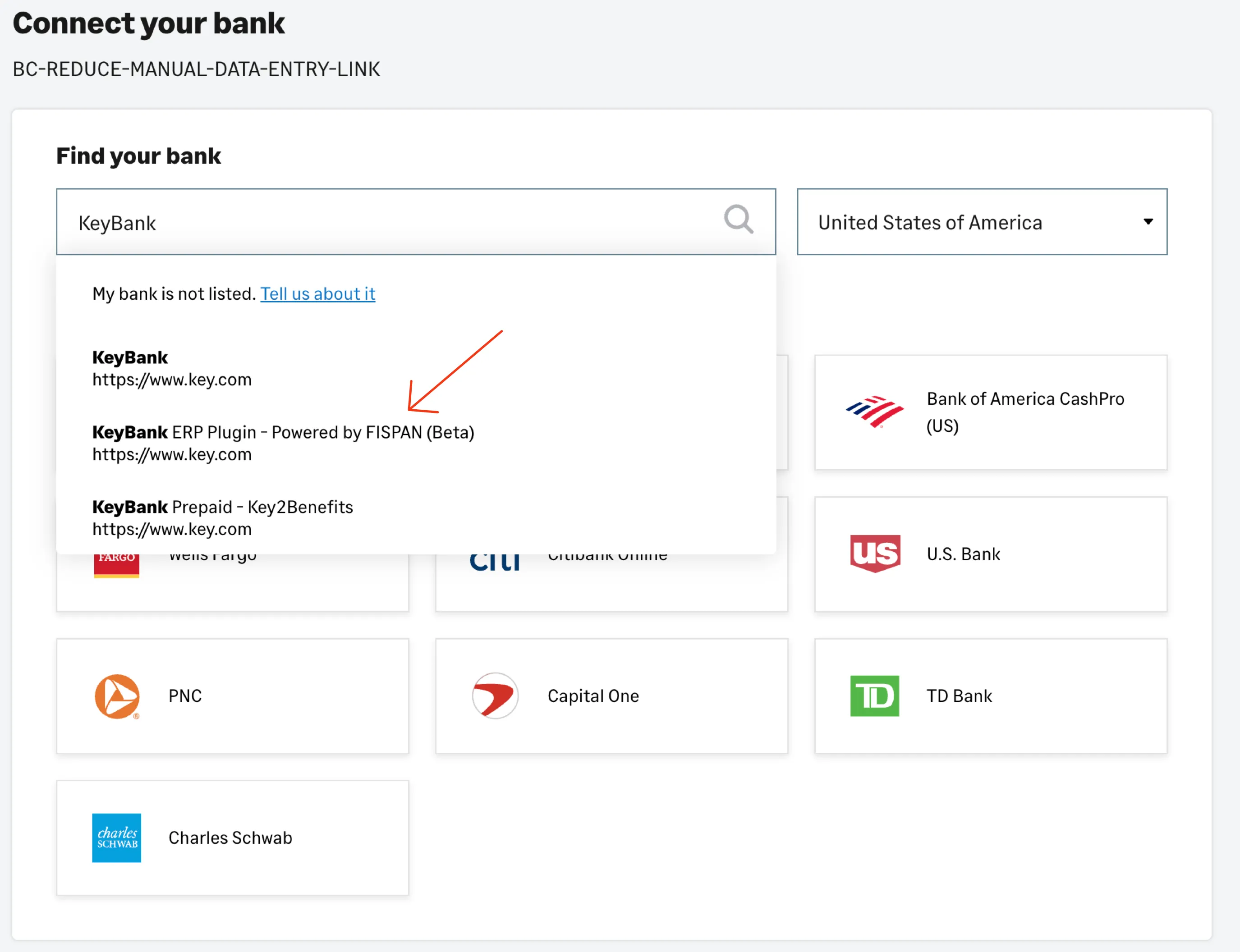 Find KeyBank