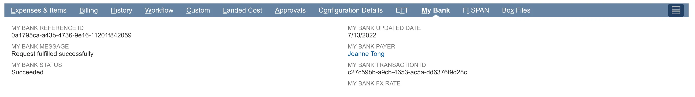 Confirm Bill Payment