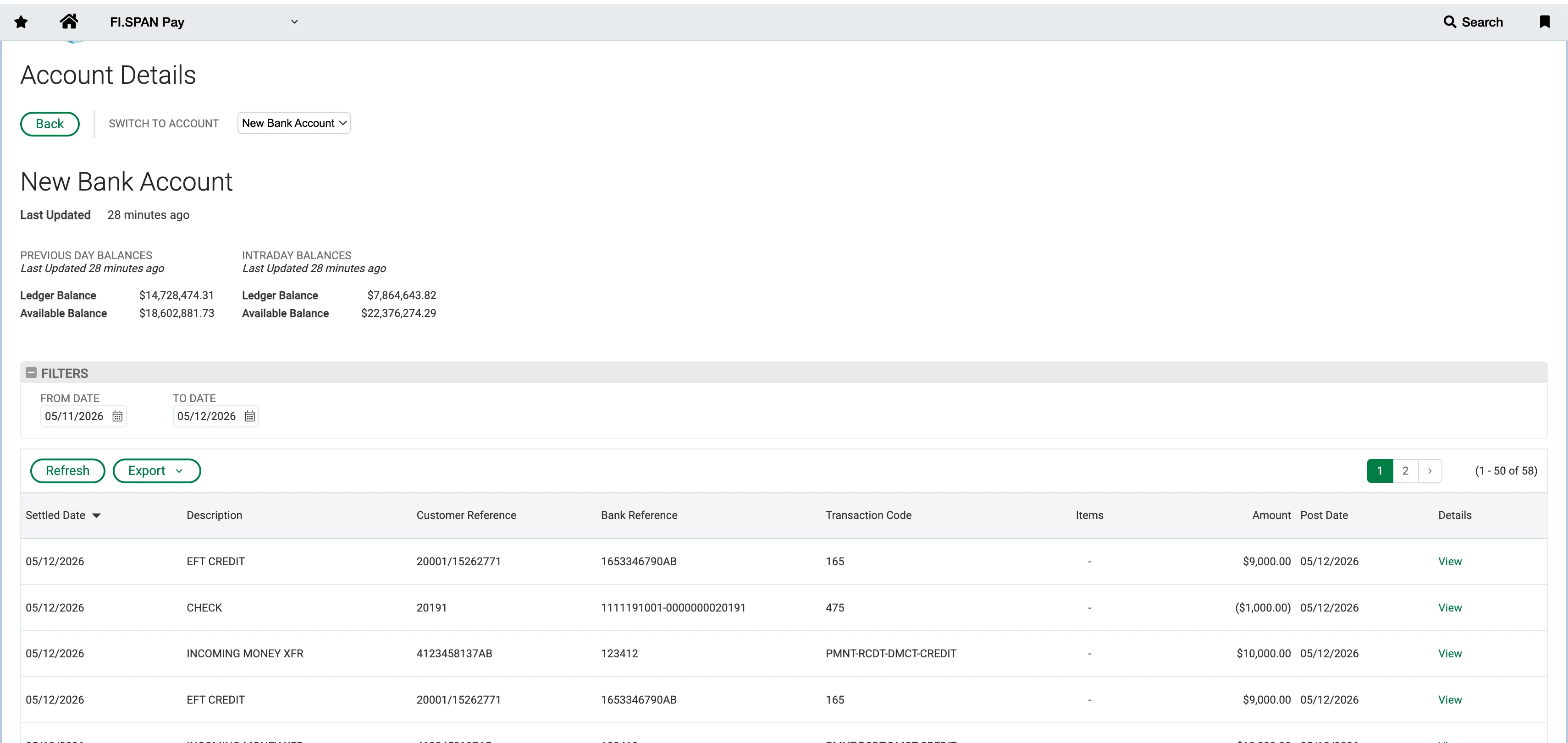 Account Details