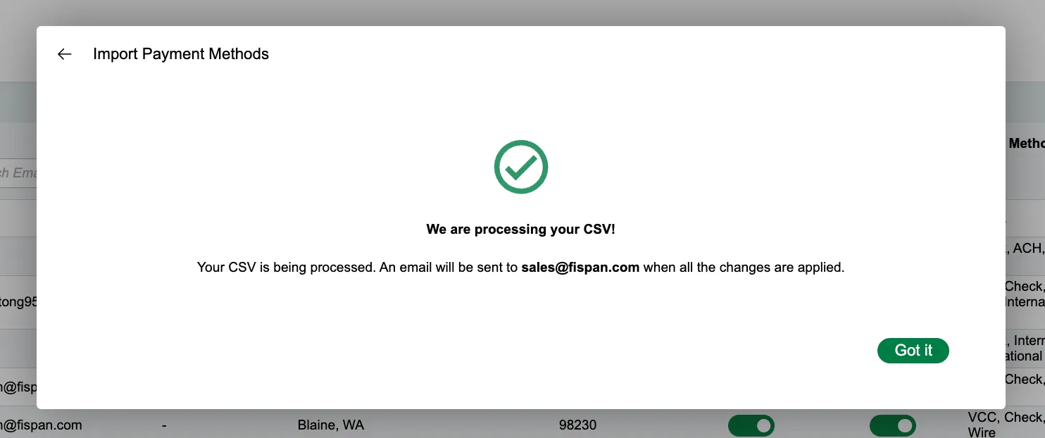 Processing Begins
