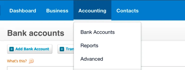 Select Bank Accounts