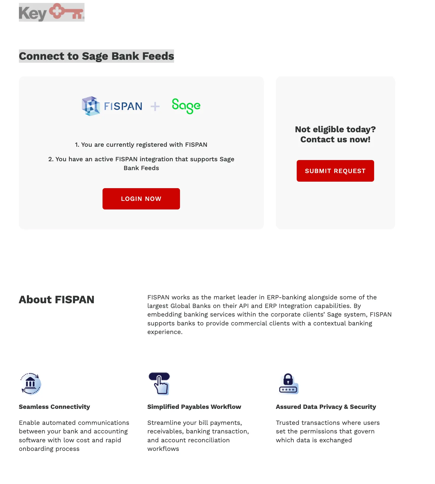 Connect Bank Feeds