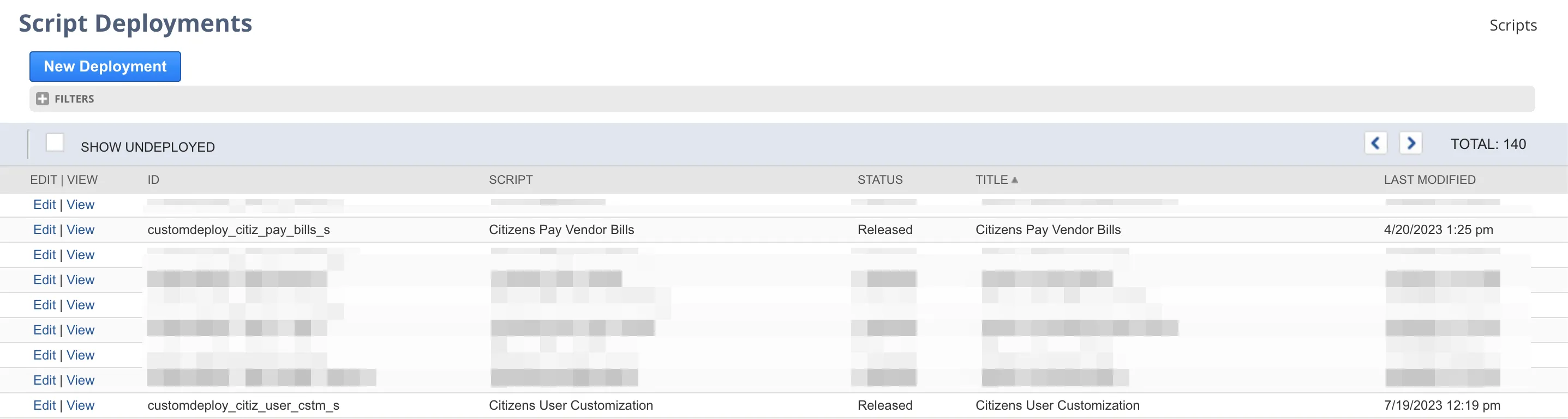 Pay Vendor Bills and User Customization Suitelets
