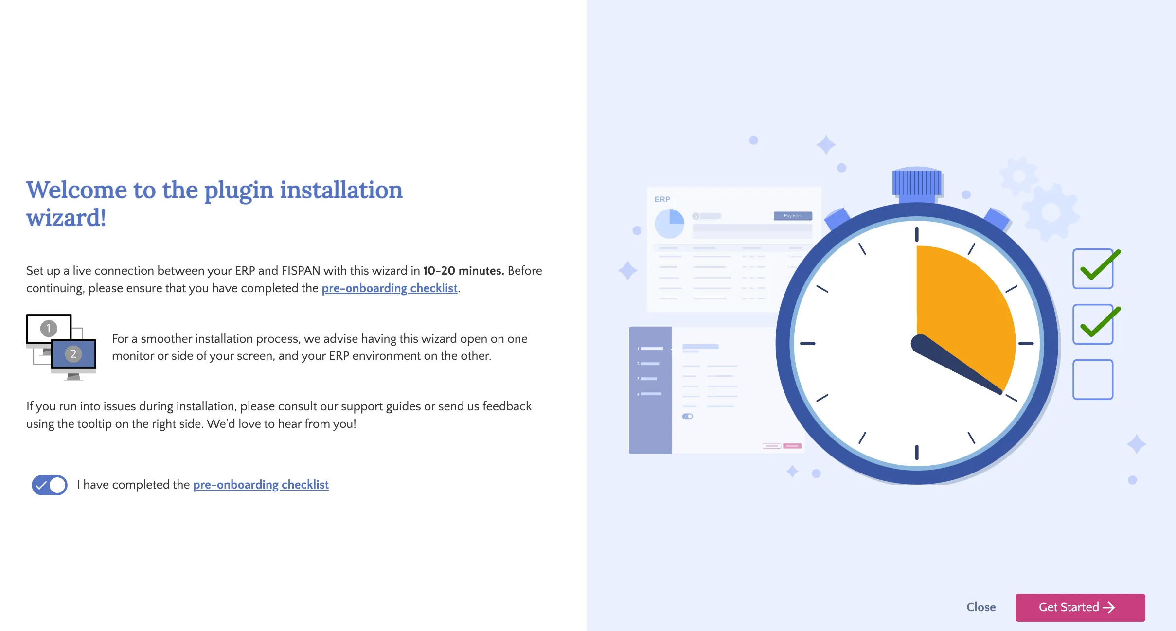 Select Get Started