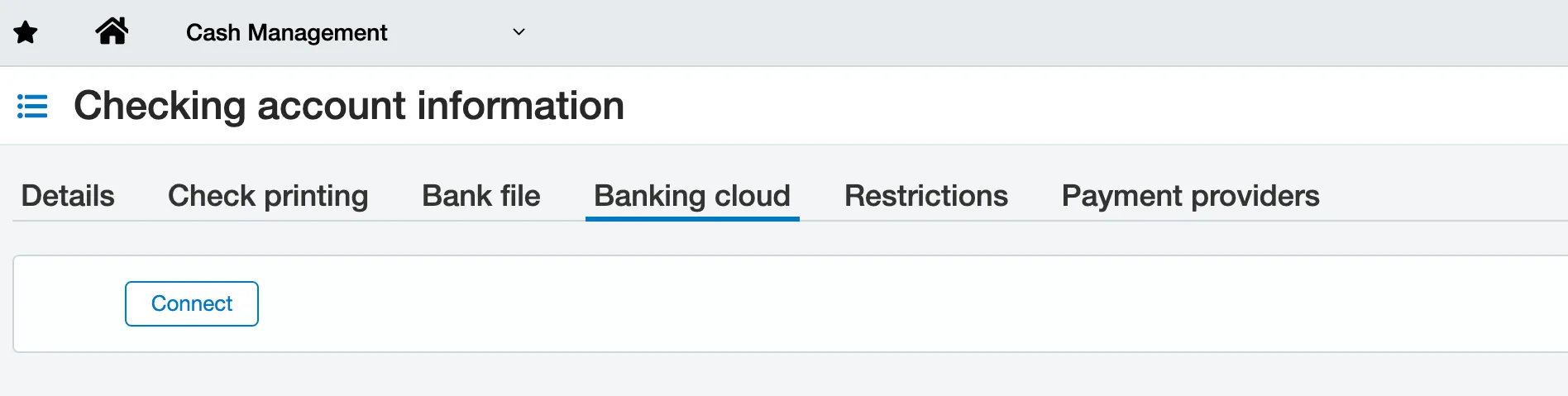Connect Banking Cloud
