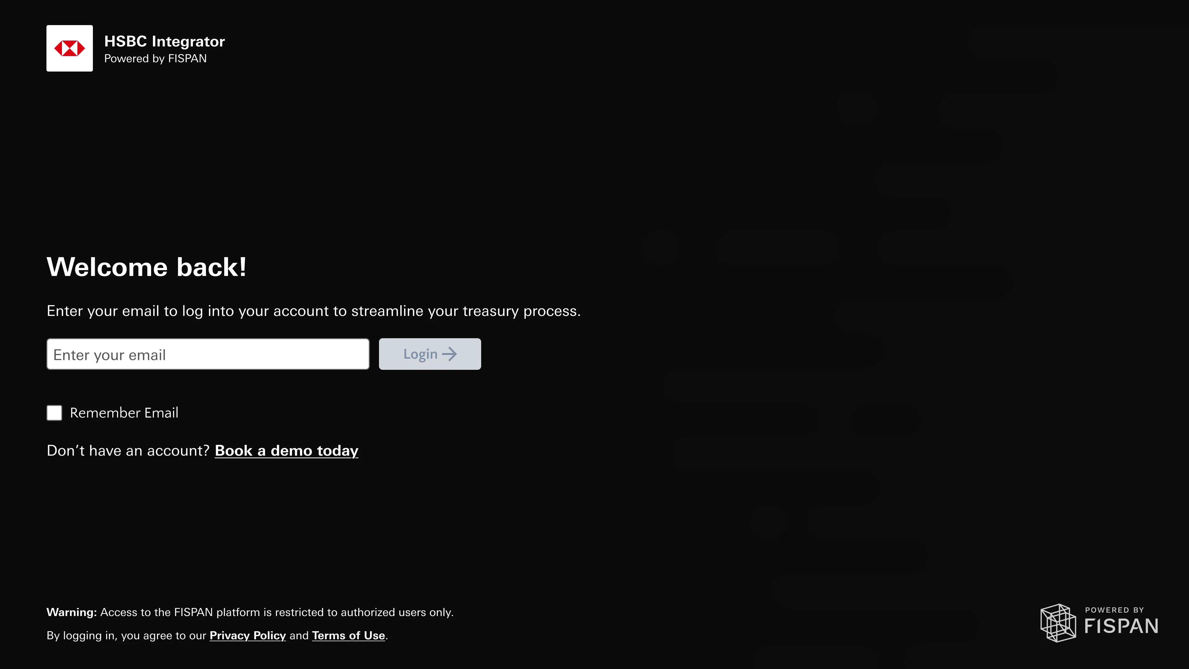 Welcome Page for Sandbox