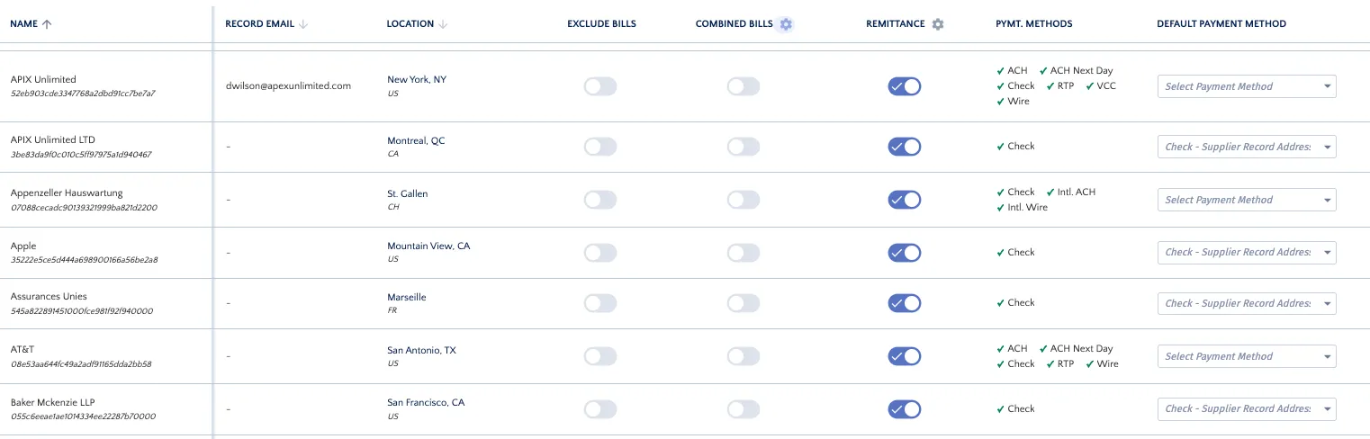 Select the Gear Icon