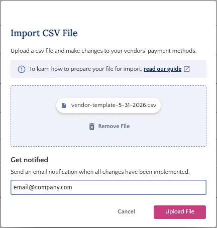 Import File