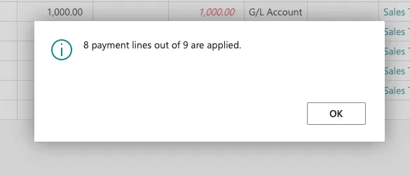 Overview of Matched Transactions