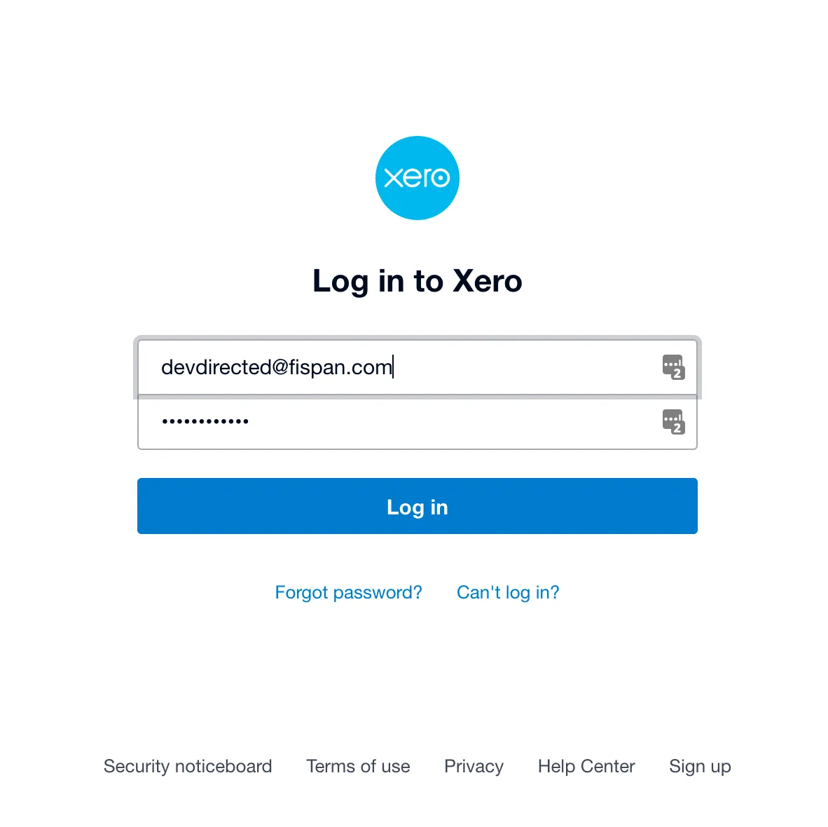 Xero Sign In 