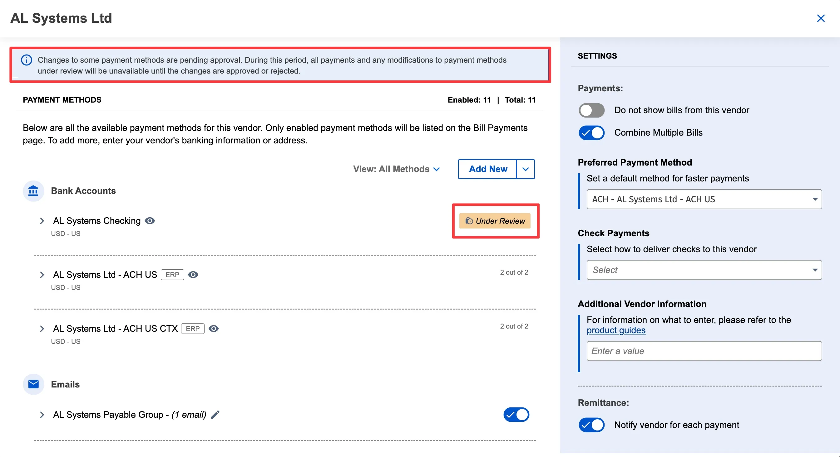Account Marked As Under Review