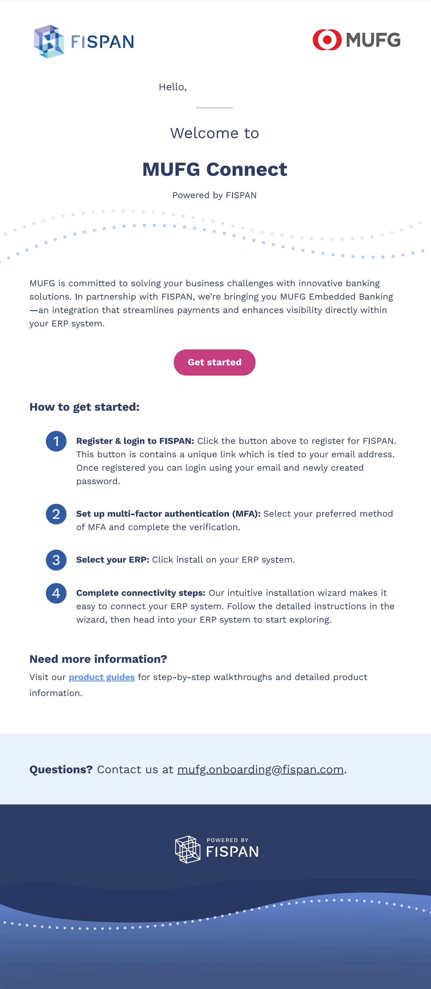 Invitation Email