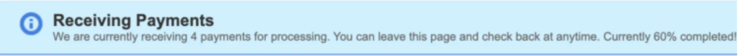 Receiving Payments