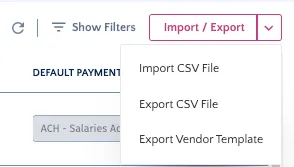 Select Export