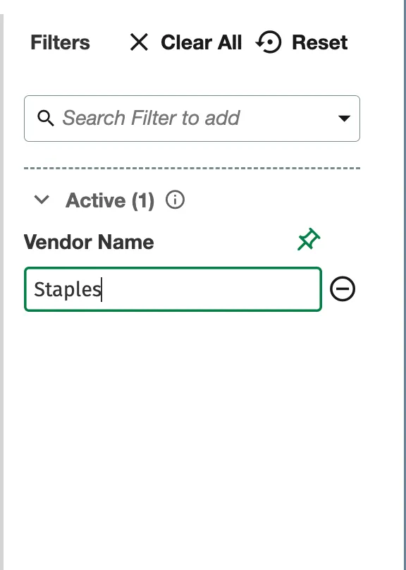 Adding Filters