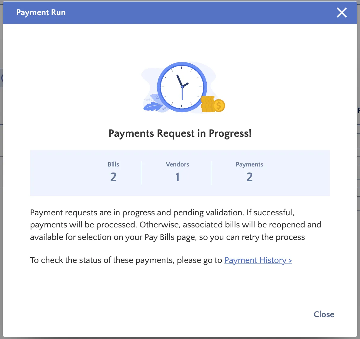Payment Confirmation