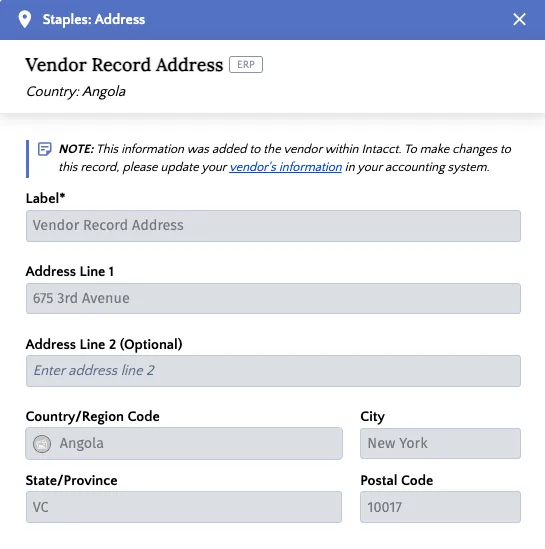 View Natively Stored Information