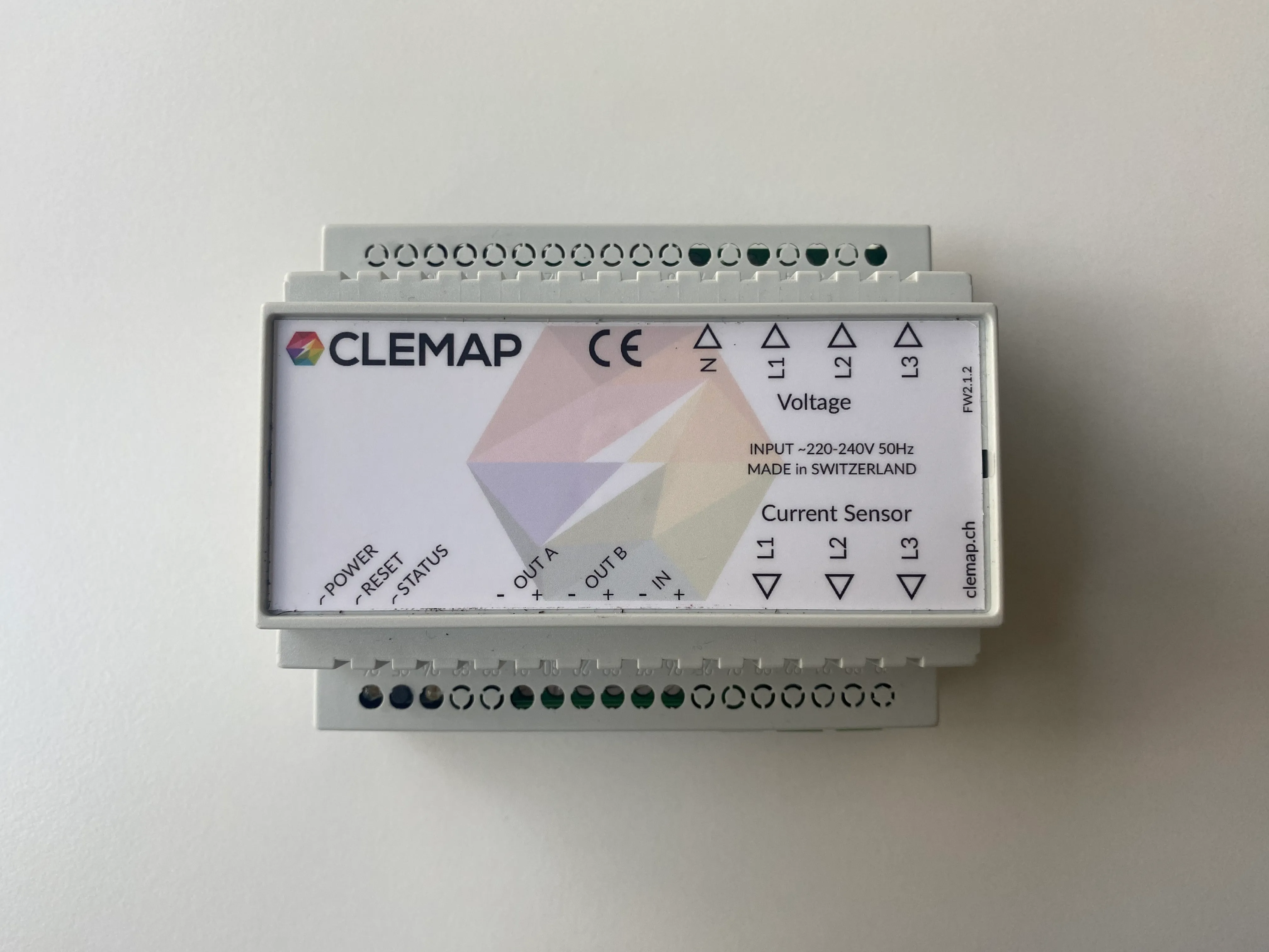 Abbildung 1: CLEMAP Energy Monitor (a)