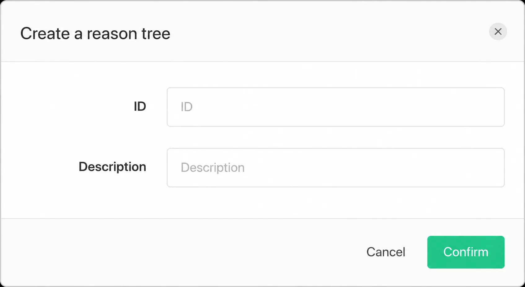 Create reason tree 