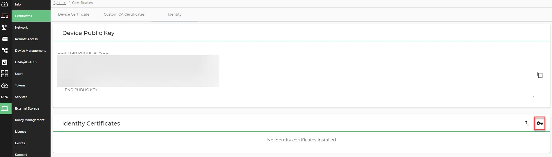 Create Request icon