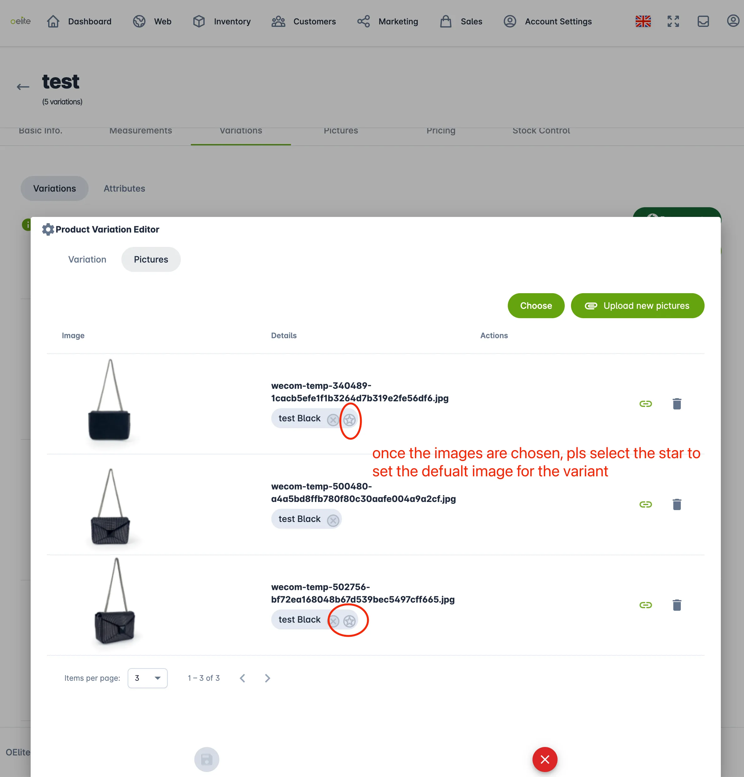 choose the right default image for the image choose the right default image for the image