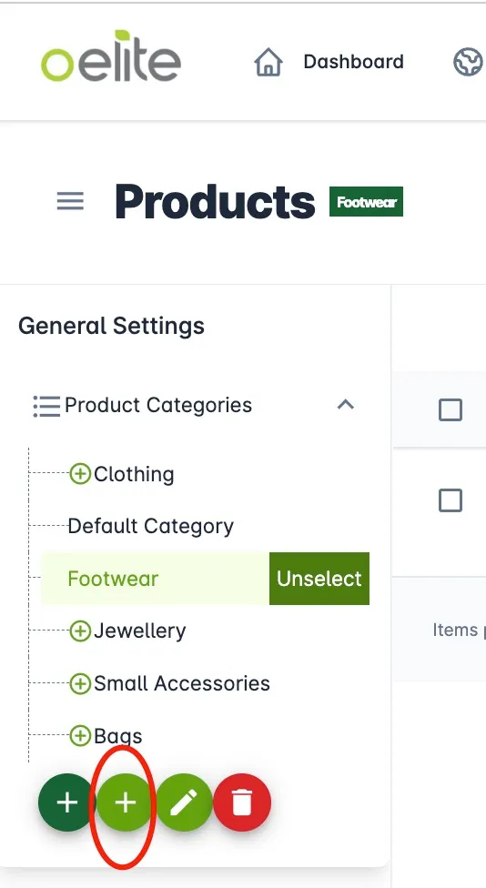 Add category/sub-category Add category/sub-category