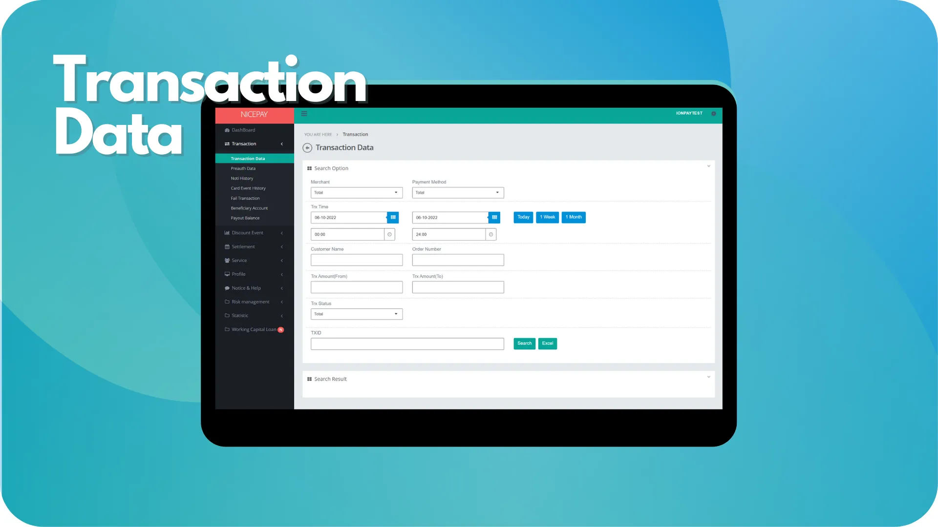 Transaction Data Transaction Data