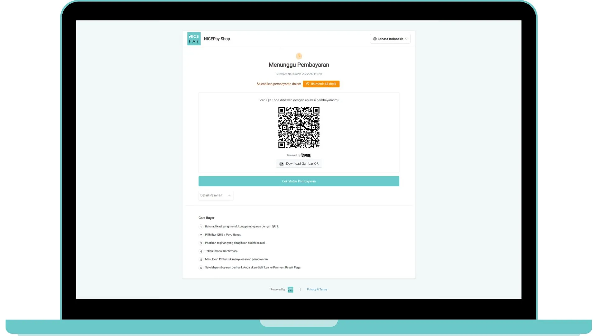 QRIS - Secure Payment Page QRIS - Secure Payment Page