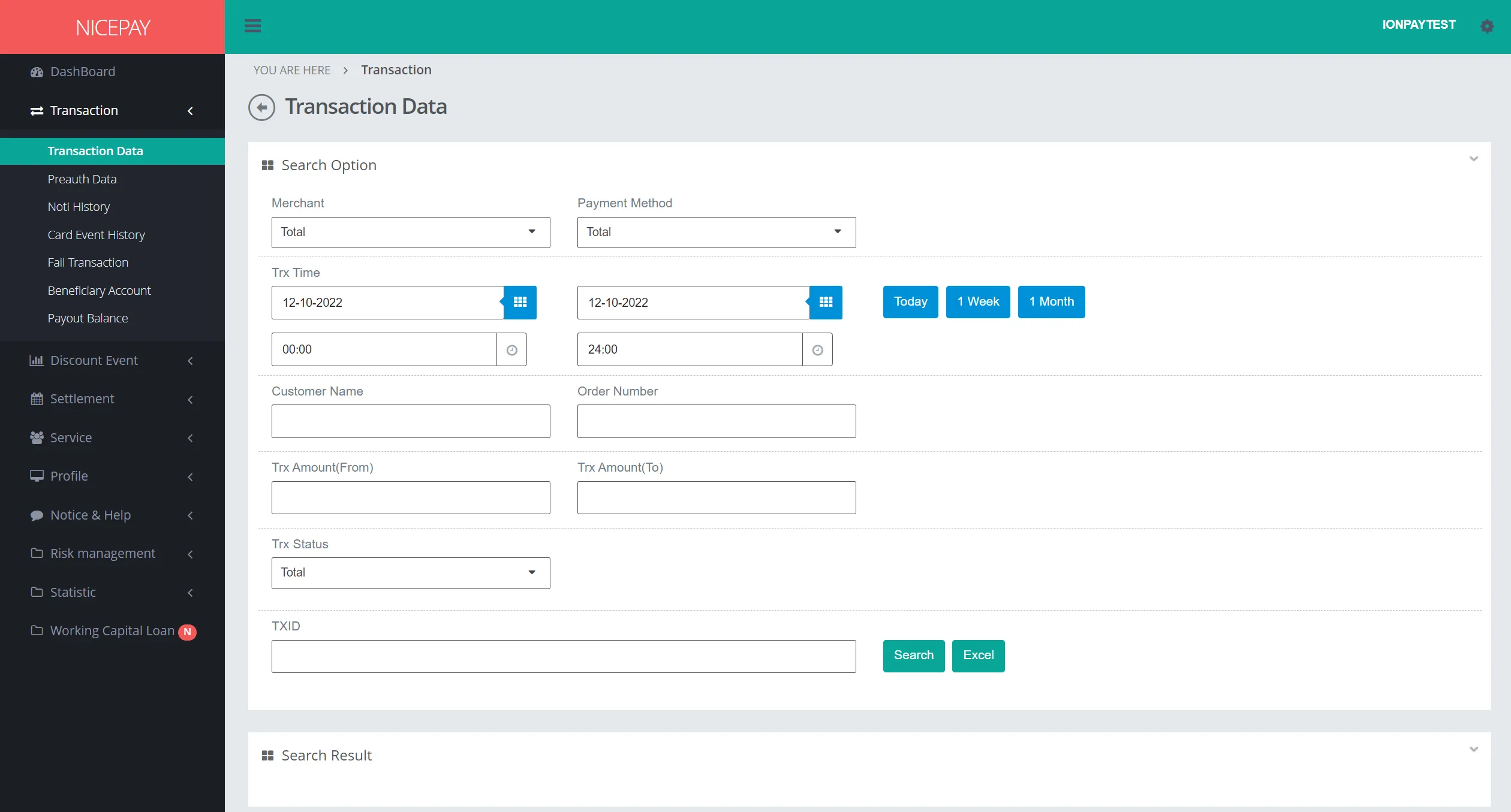 Transaction - Transaction Data