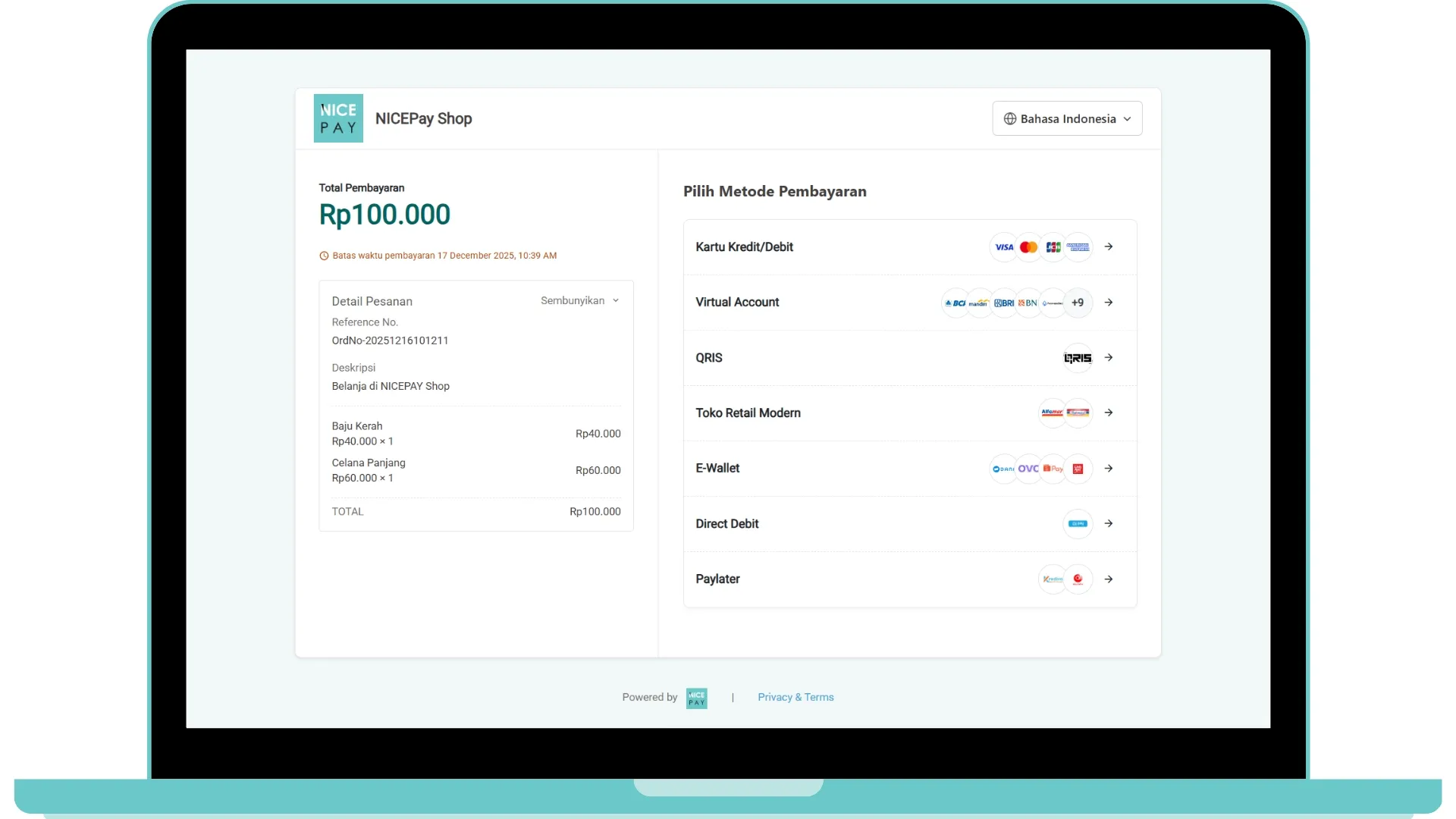 Secure Payment Page Secure Payment Page