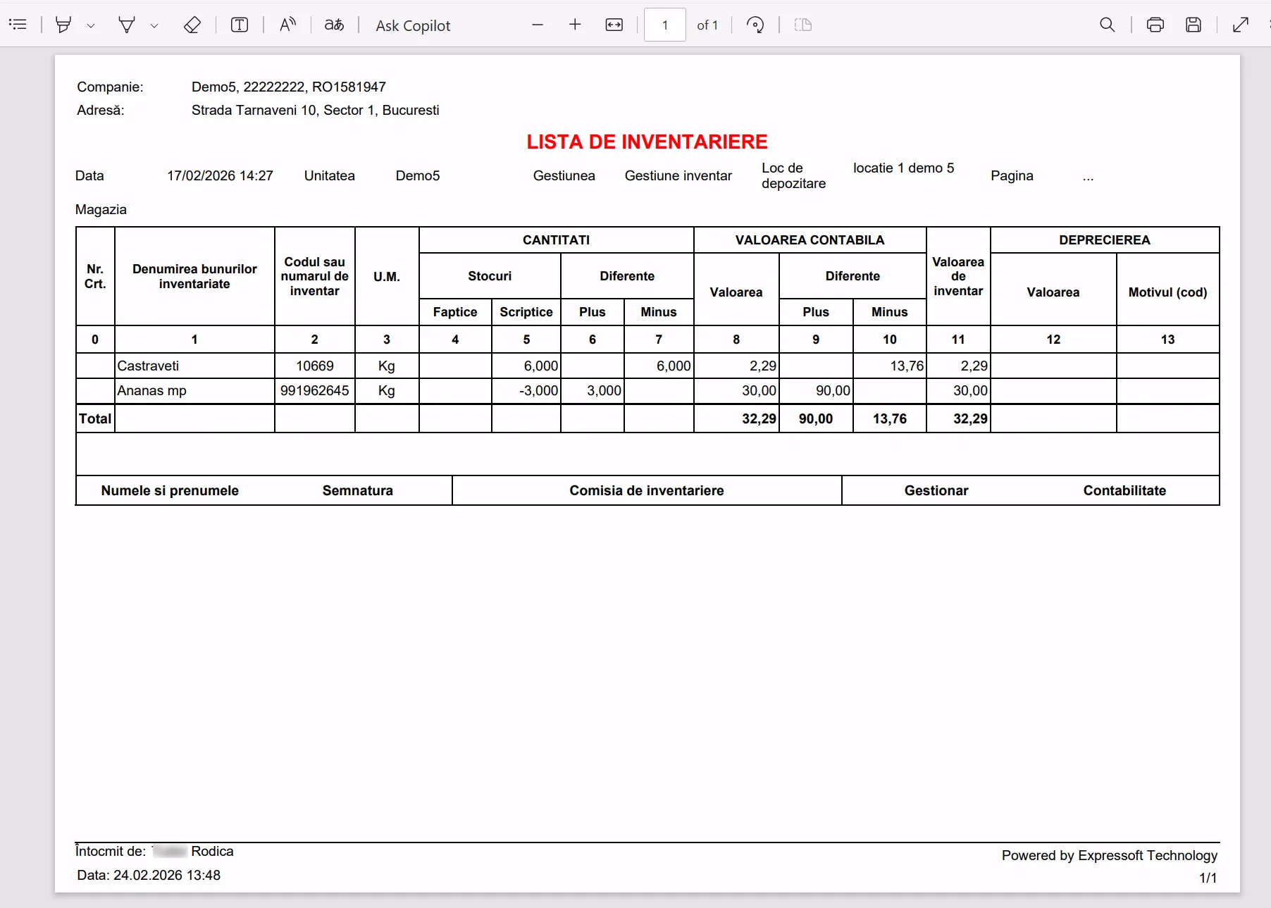 Document de inventar Document de inventar