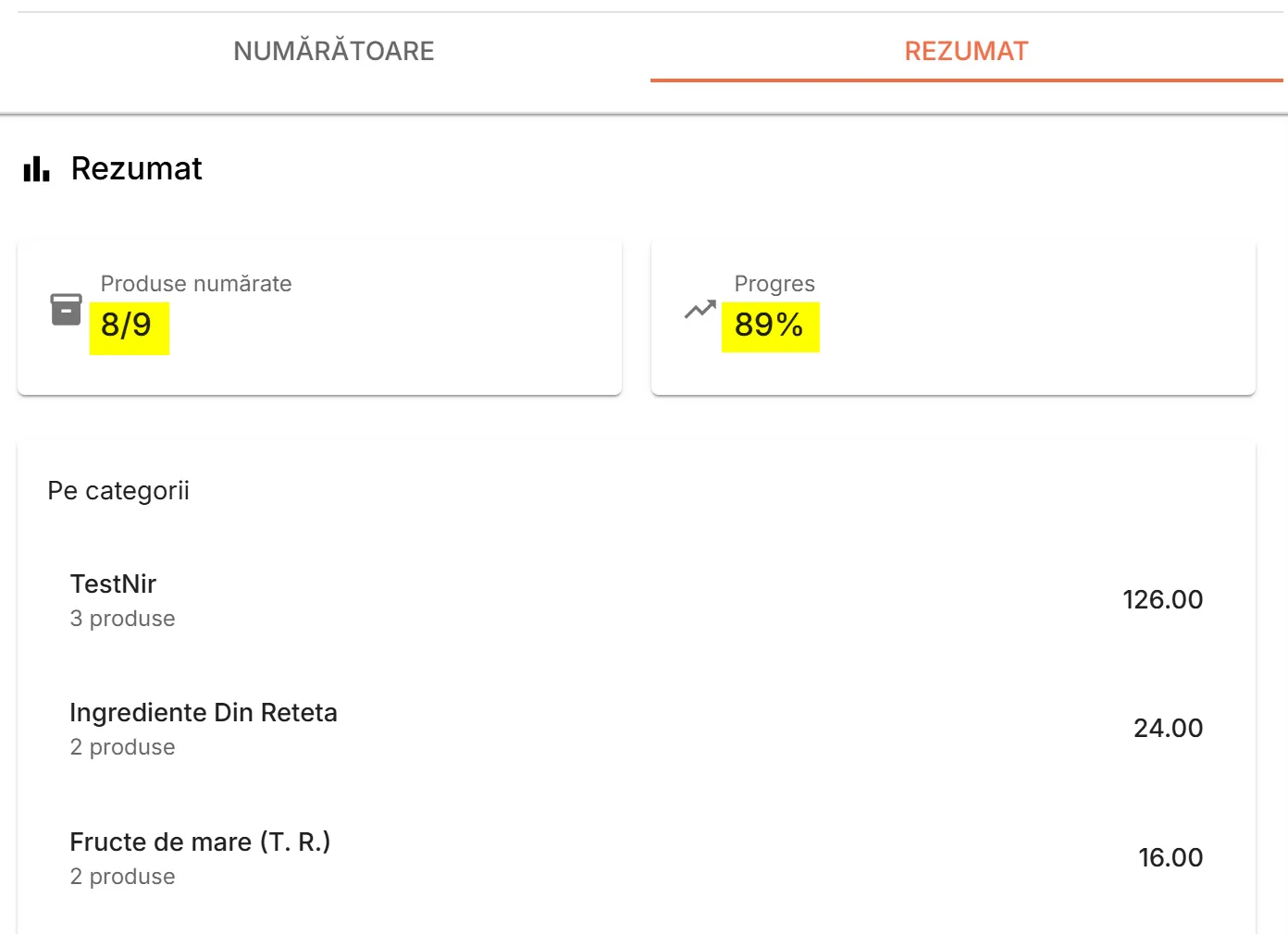 Secțiunea Rezumat Secțiunea Rezumat