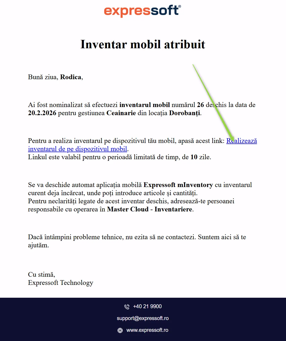 Link pentru accesarea inventarului pe dispozitive mobile Link pentru accesarea inventarului pe dispozitive mobile