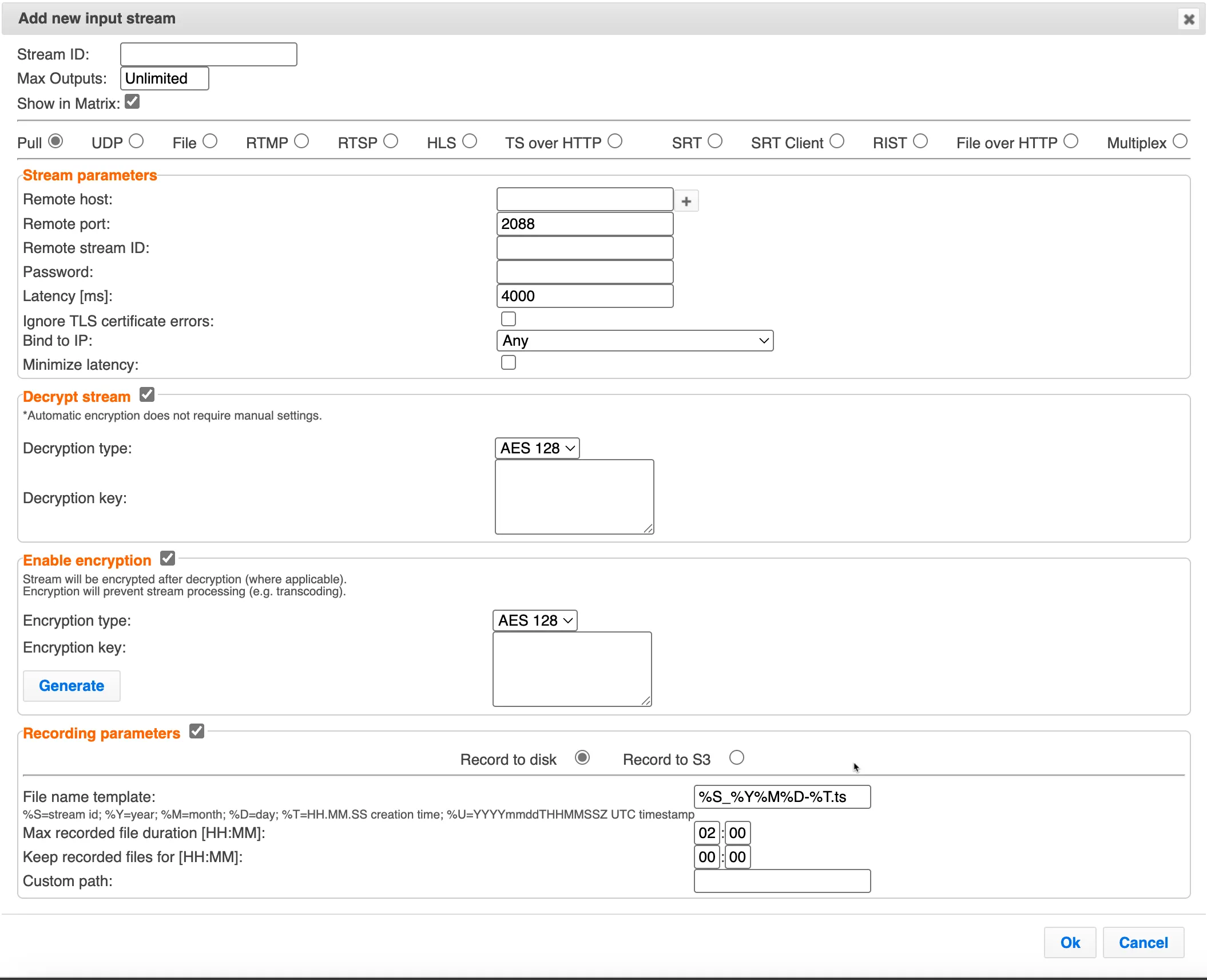 New Pull Input (Expanded) New Pull Input (Expanded)