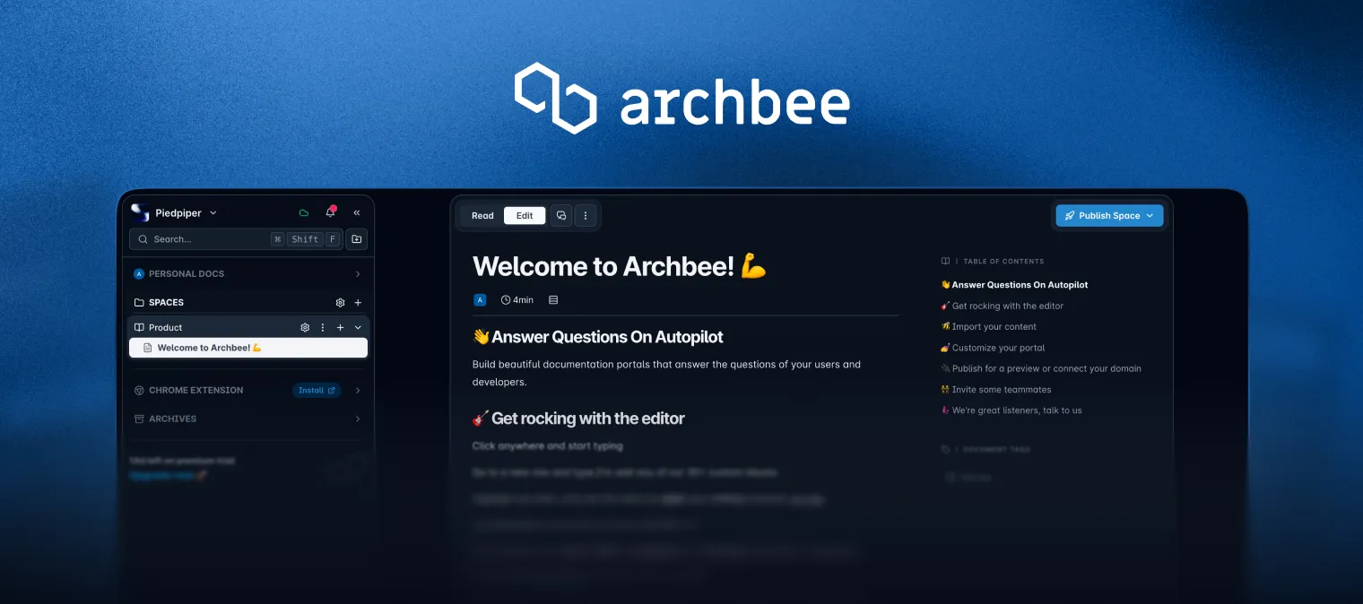 Archbee Documentation